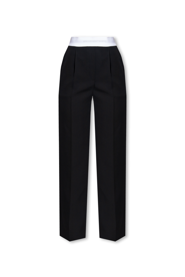 Alexander Wang Pleat Front Trousers Womens Clothing Vitkac 2692